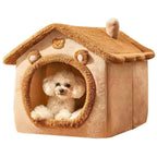 Indoor Warm Dog House Soft Pet Bed Tent