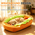 Cute Hot Dog Pet Bed