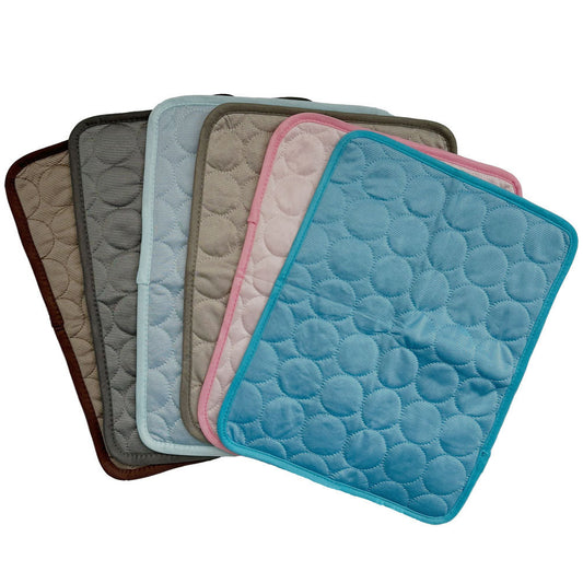 Hlopaw Dog Cooling Mat – Summer Cold Bed for Small & Large Dogs, Cat Ice Pad Blanket, Pet Cooling Accessories